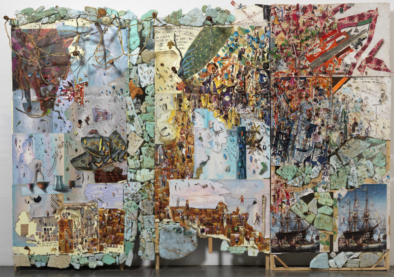 Værk af Elliott Hundley