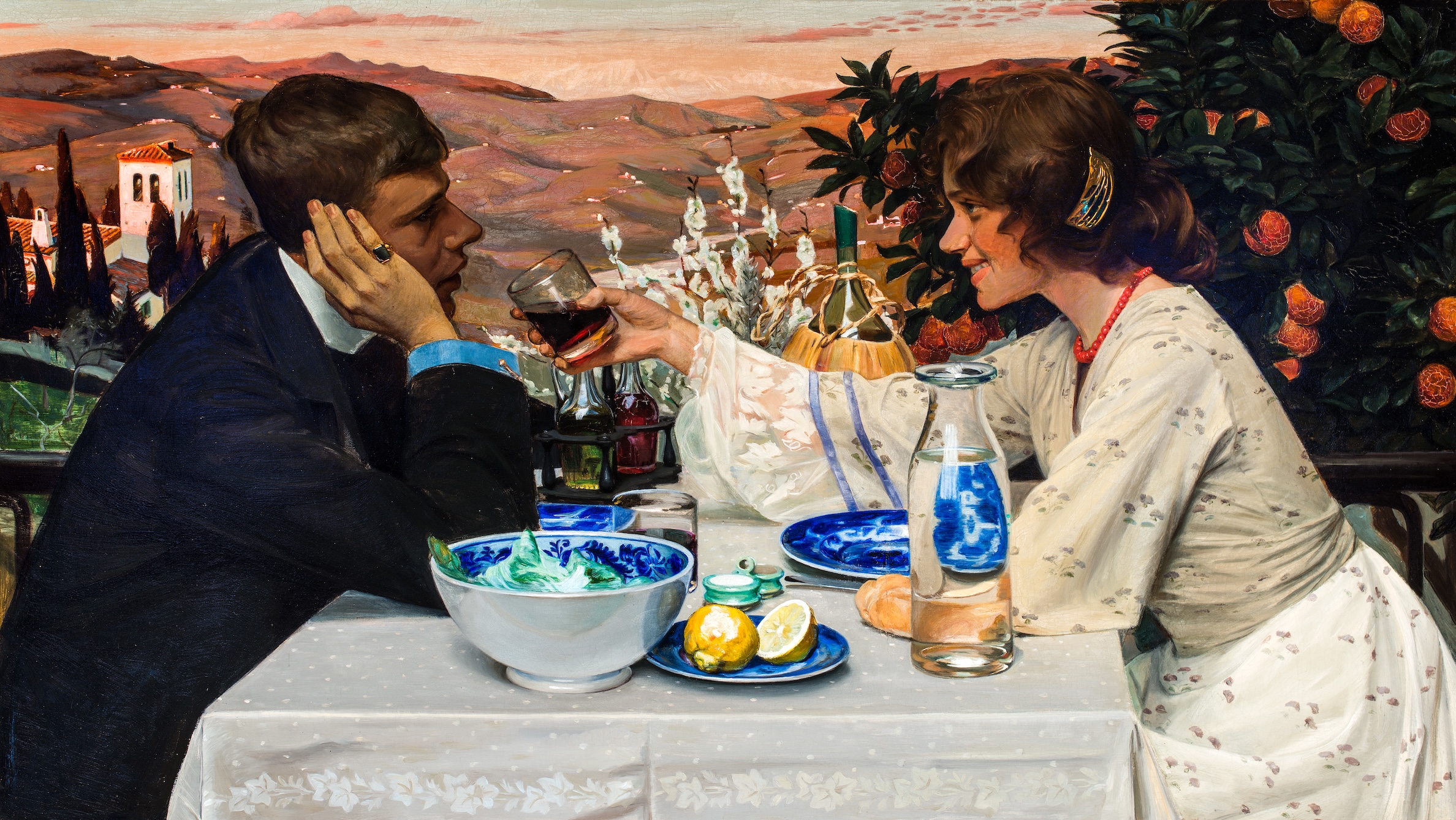 Harald Slott-Møller Primavera (1901)