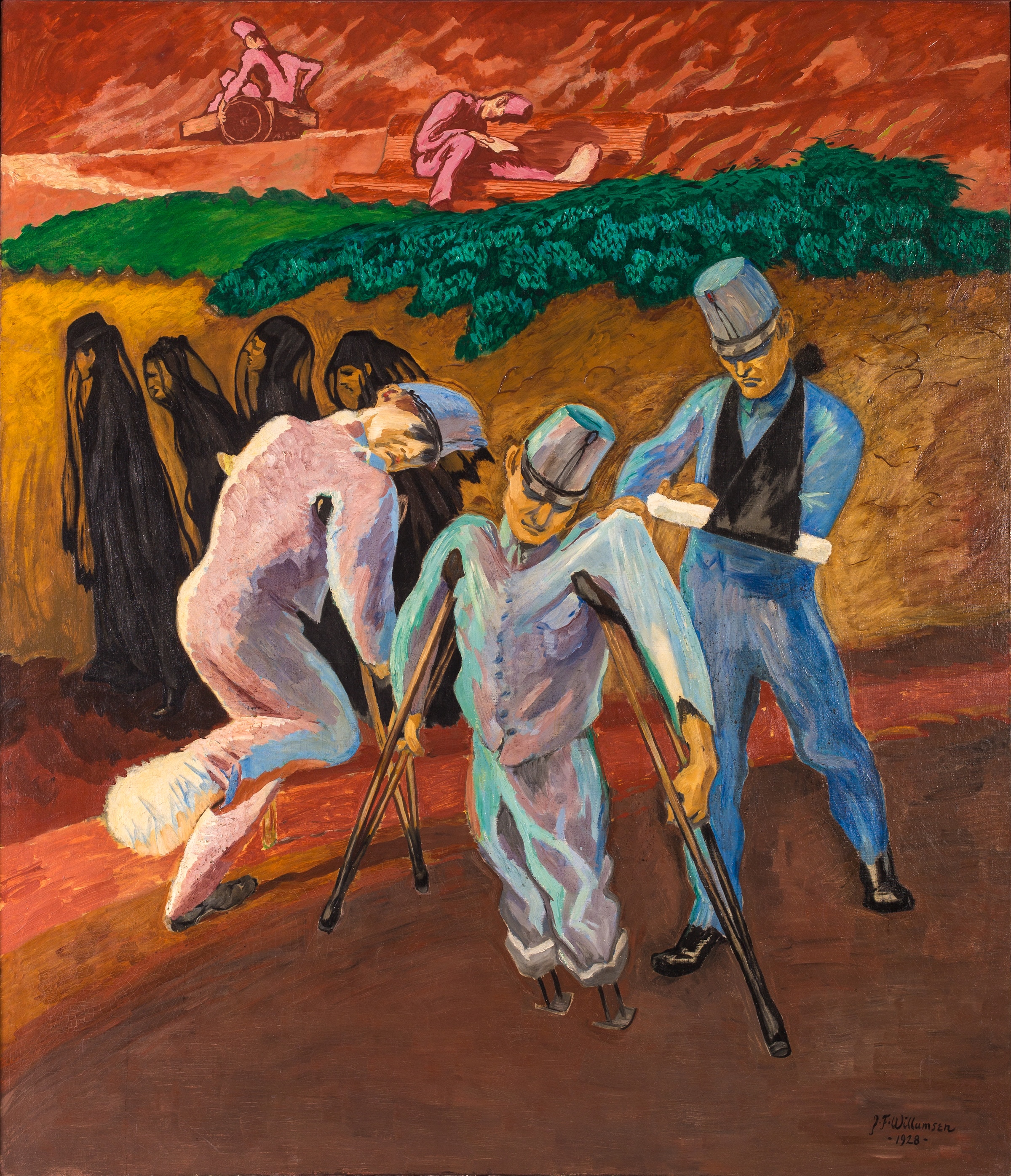 J.F. Willumsen Krigsinvalider (1928)