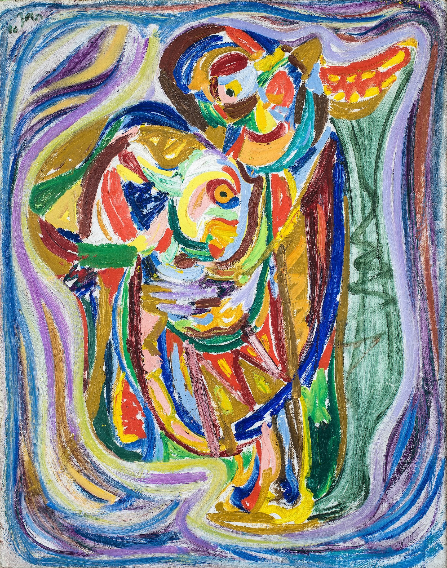 Asger Jorn Didaska-billede (1946)