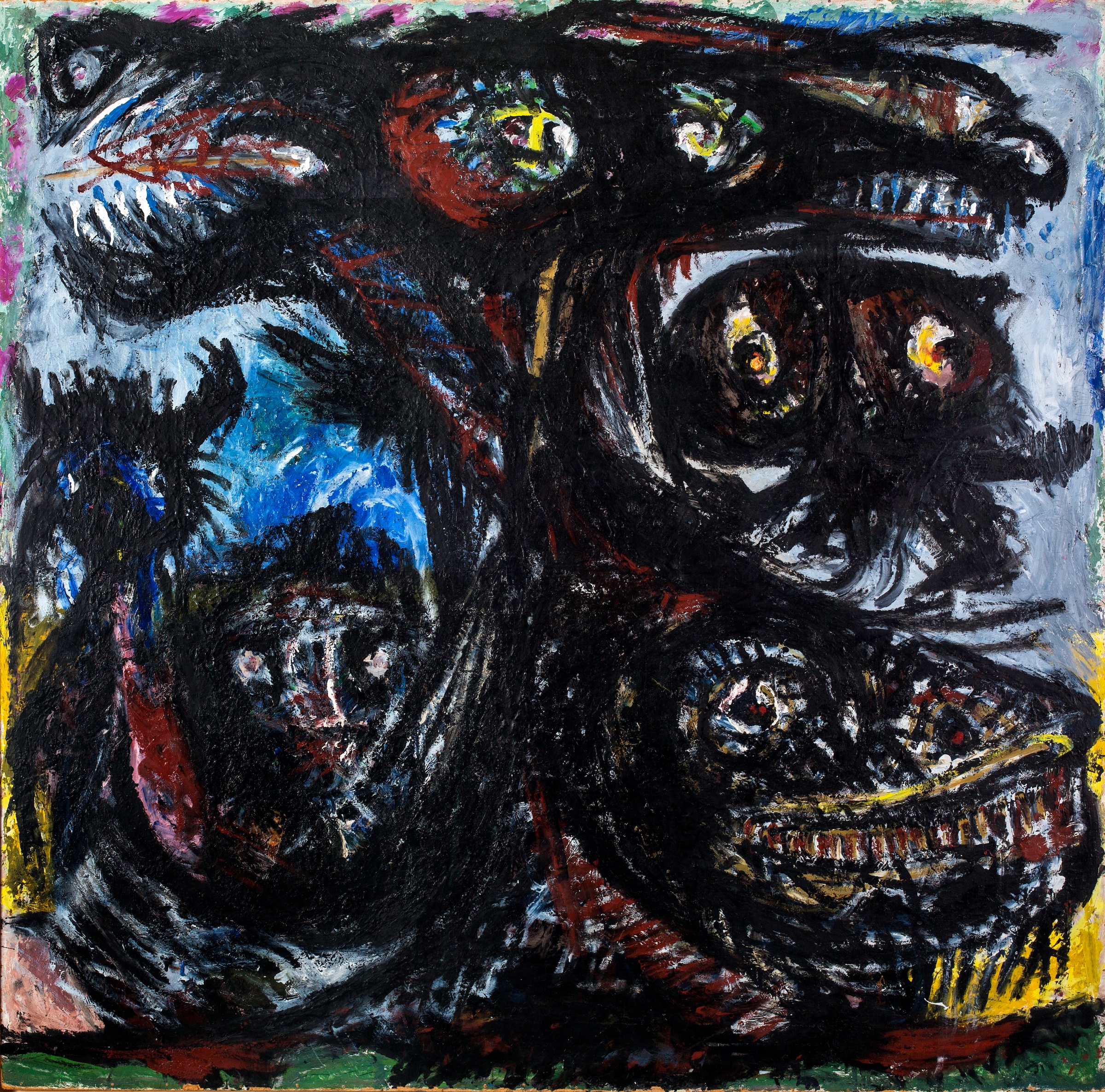 Asger Jorn Le droit de l'aigle (1952)