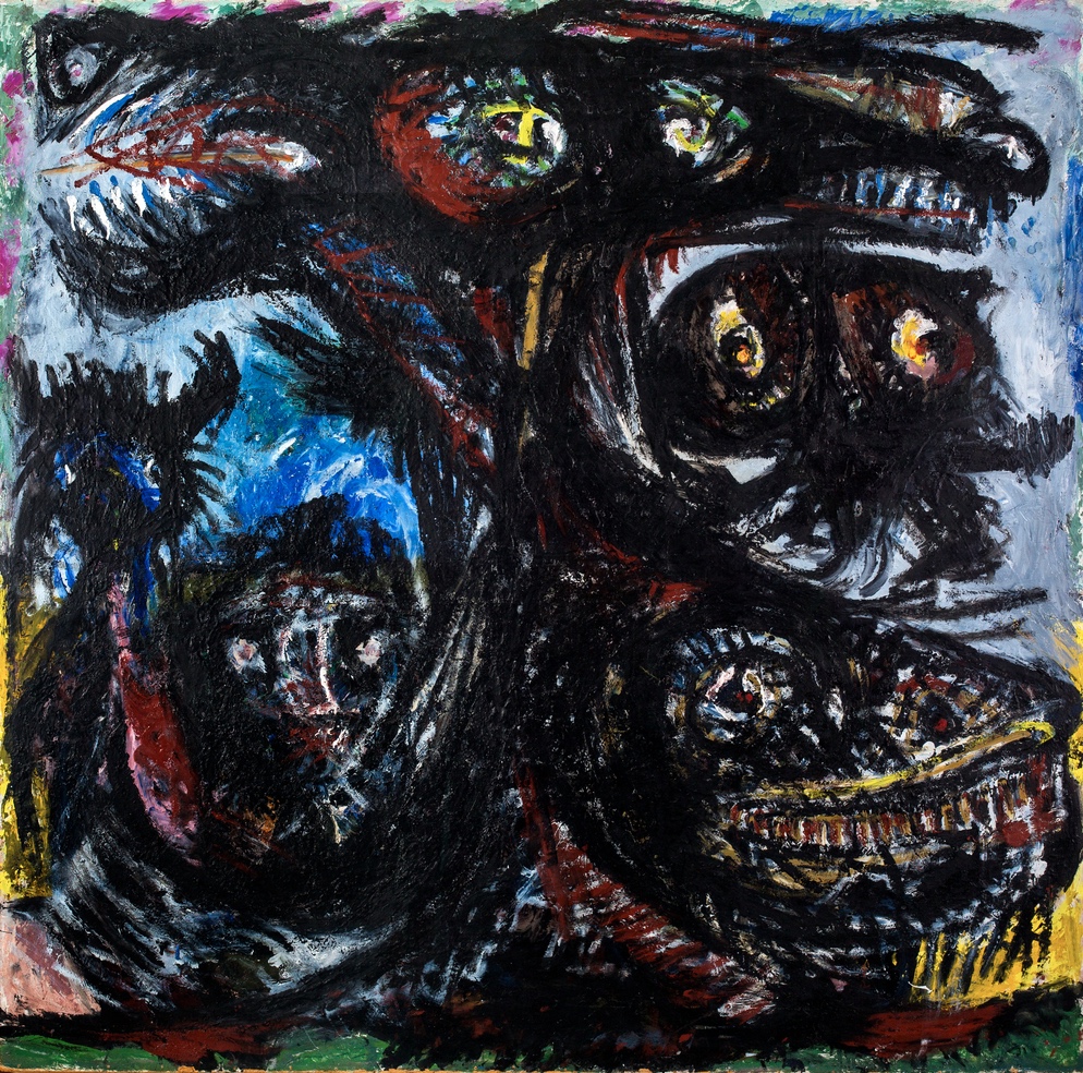 Asger Jorn - Le droit de l'aigle (1952)