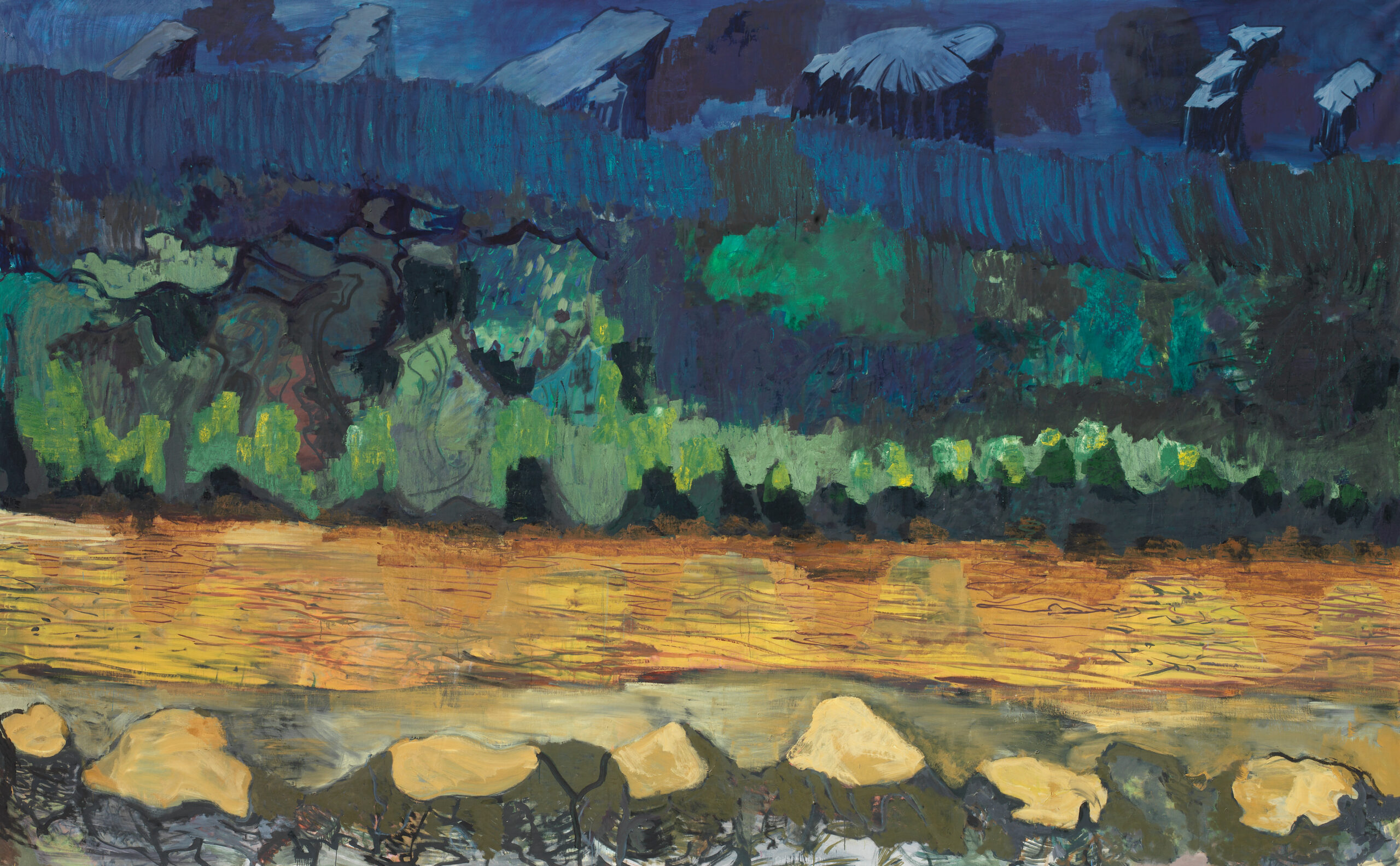 Per Kirkeby Weltuntergang (2001)