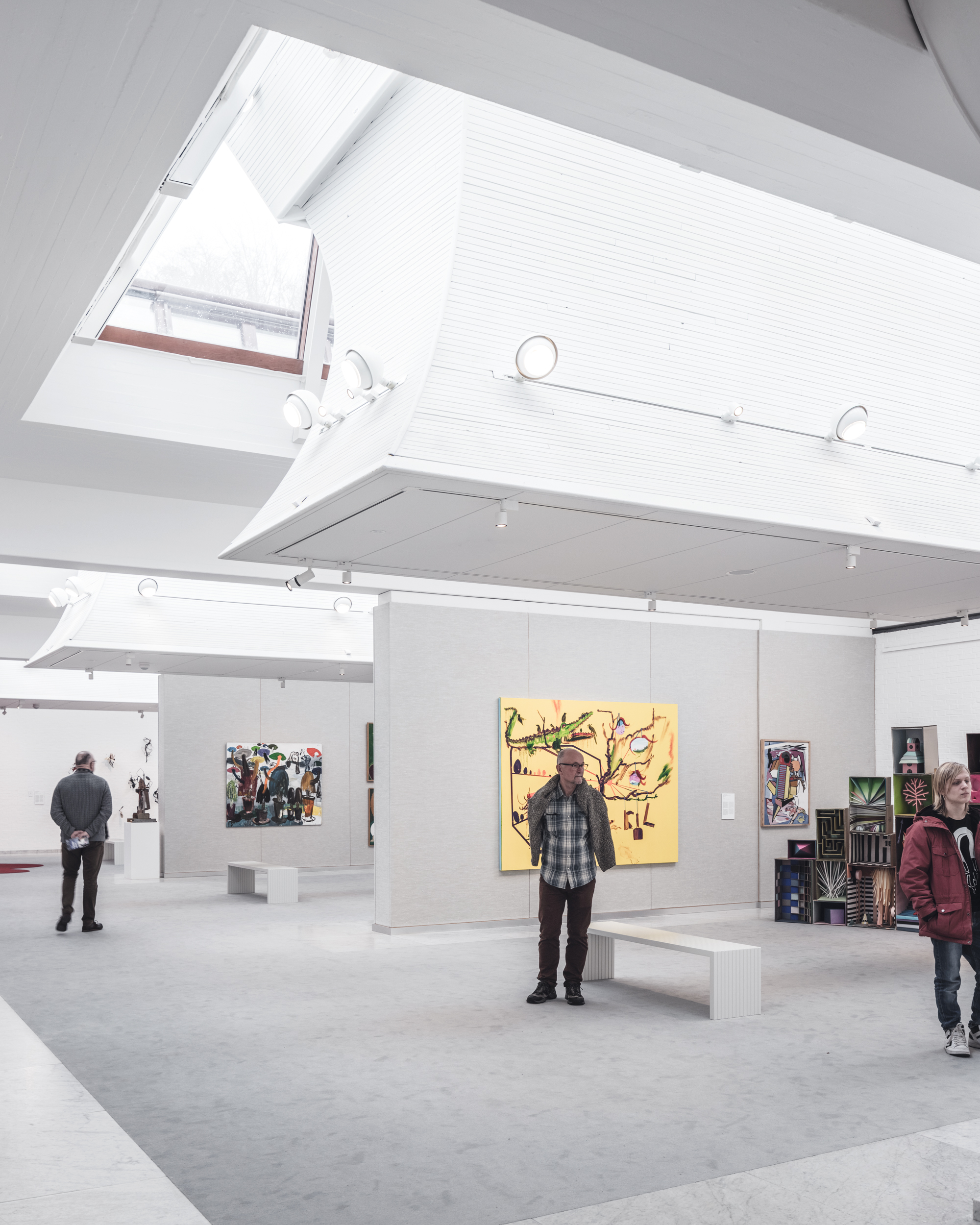 Ovenlyssalene på Kunsten