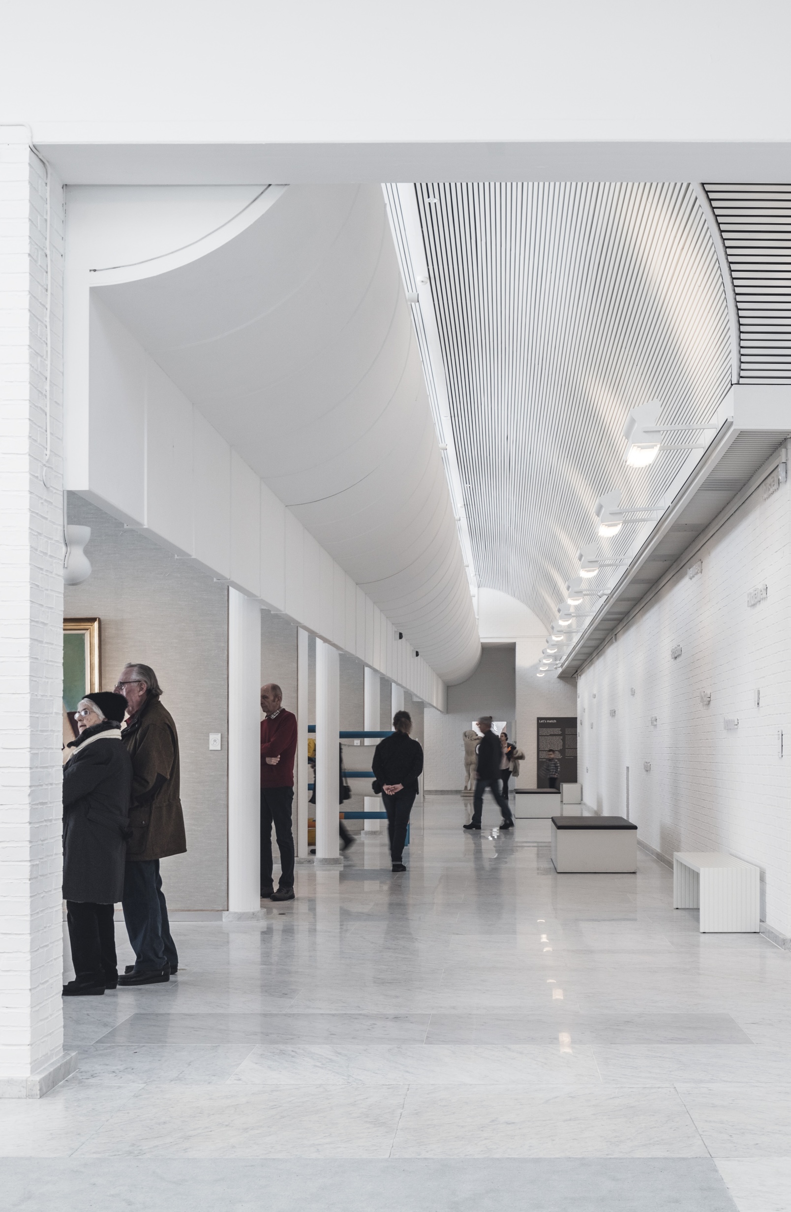 Sidelyssalene på Kunsten