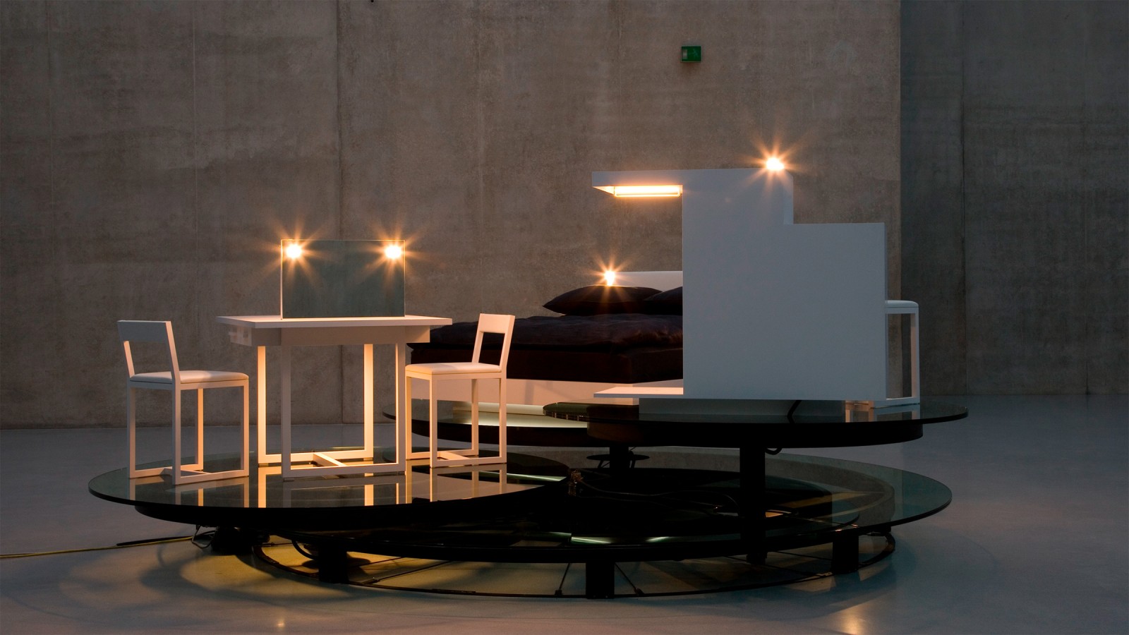 Revolving Hotel Room