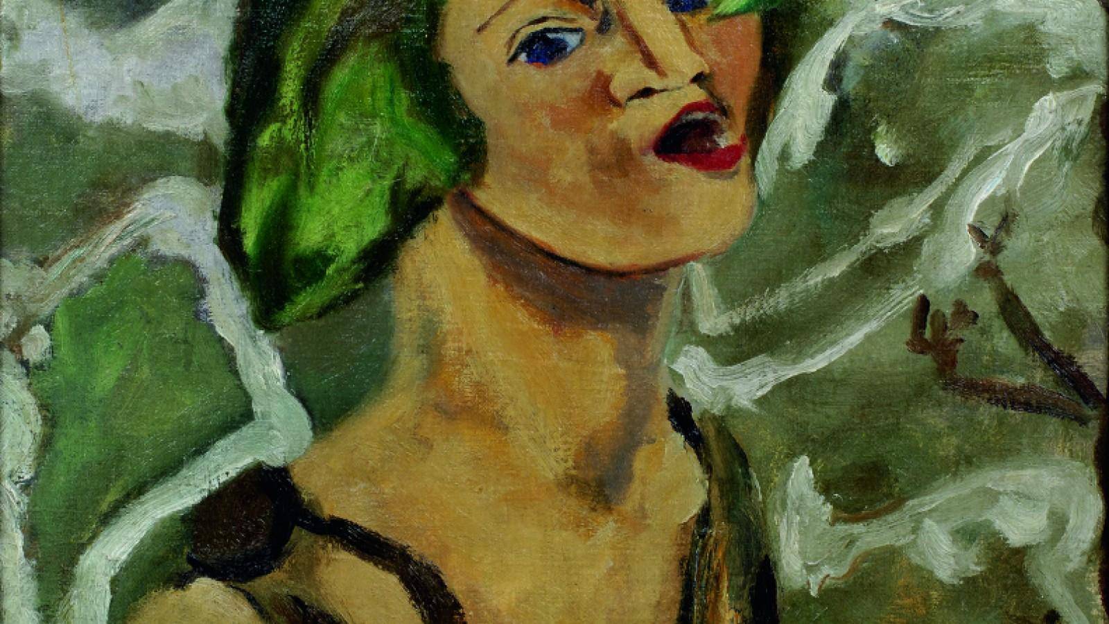 Kirsten Kjær Selvportræt 1929