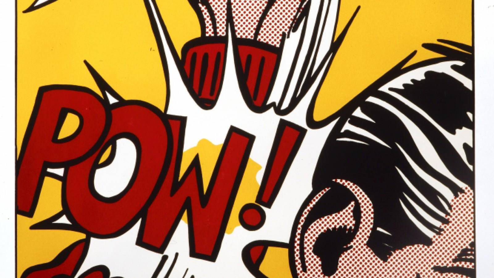 Foto af Roy Lichtenstein