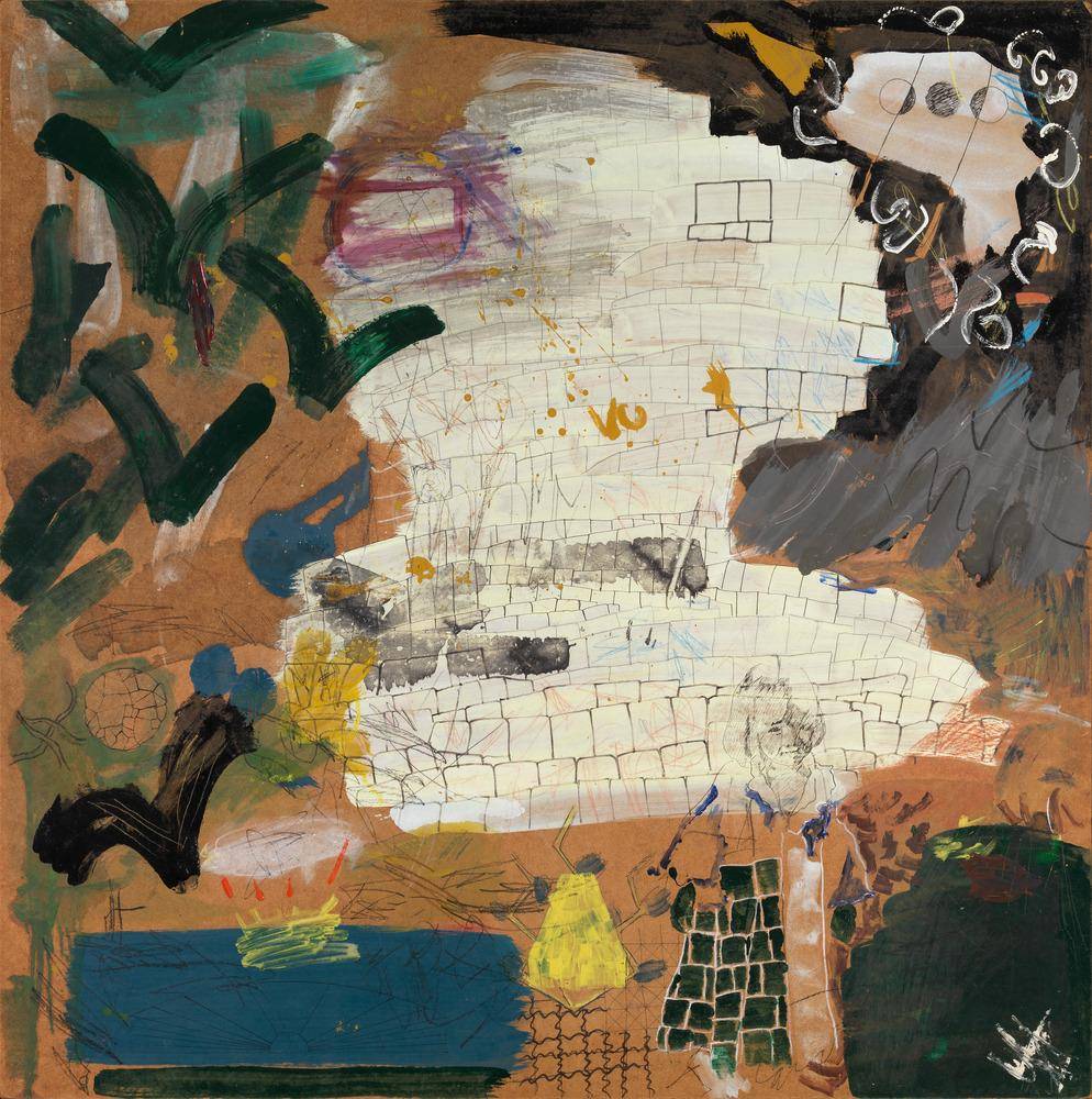 Per Kirkeby, Soltemplet, 1969. 